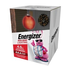 Set of two led ornaments